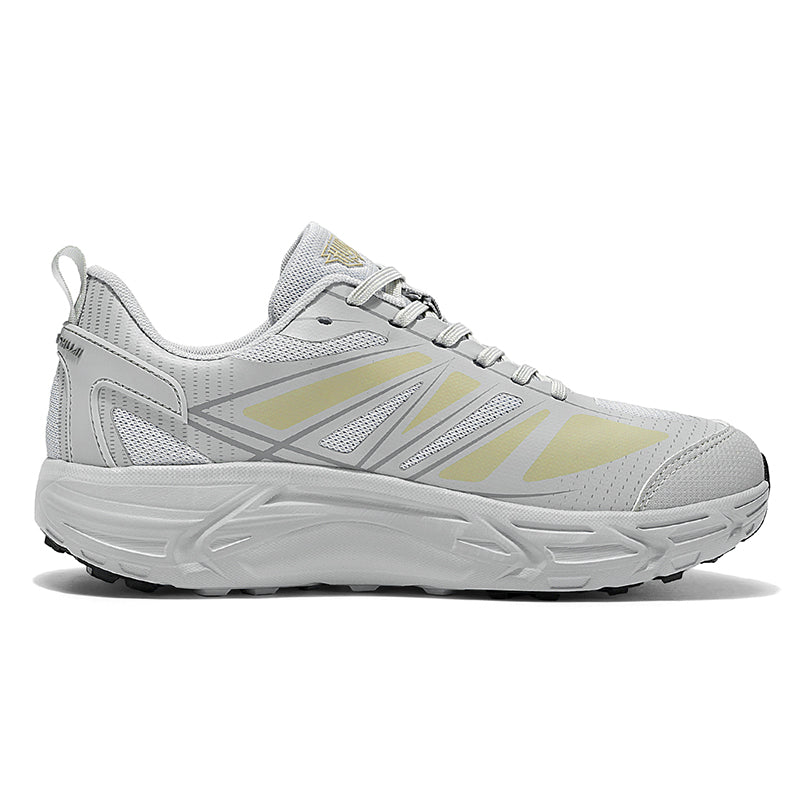 Grey  Wide-Toe Running Sneakers A61