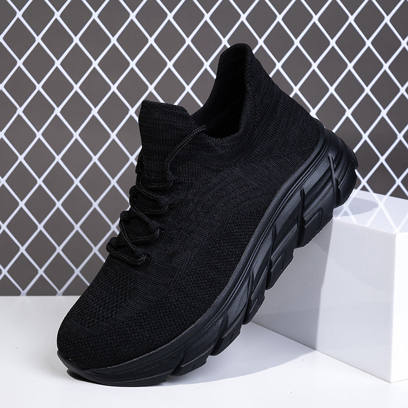 Black CloudStride Knit Sneakers 602