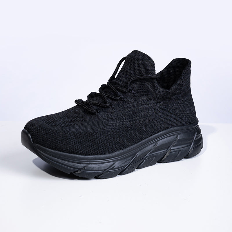 Black CloudStride Knit Sneakers 602