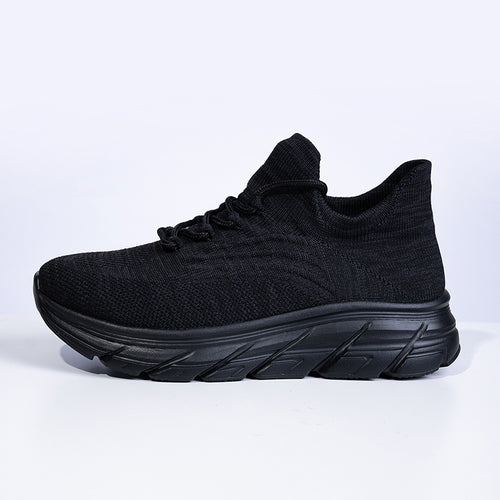 Black CloudStride Knit Sneakers 602
