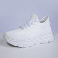 White CloudStride Knit Sneakers 602
