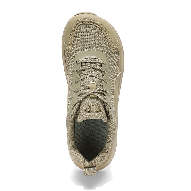 Brown Wide-Fit Chunky Sneakers A63