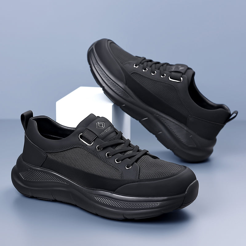 Black Slip-On City Hiking Sneakers 6331