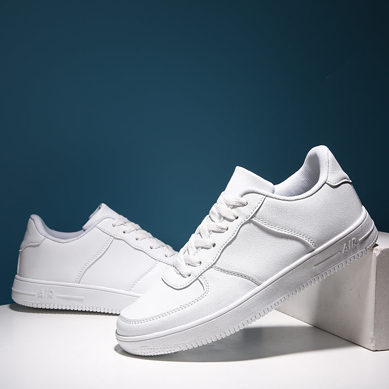 White Classic Low-Top Sneakers 006