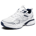 White Wide-Forefoot Mesh Chunky Sneakers 9826