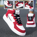 Red Classic Mid-Top Sneakers 089