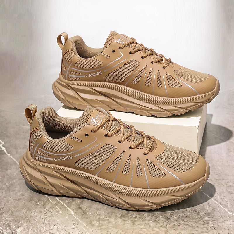 Black Dynamic Panel Athletic Sneakers Q5