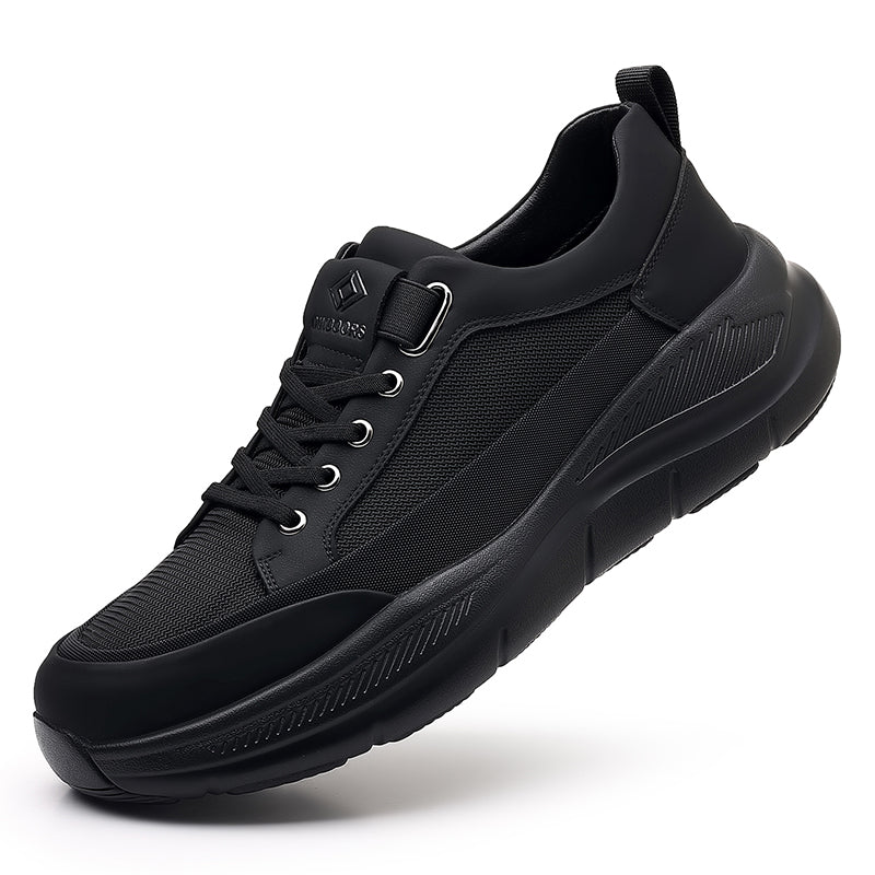 Black Slip-On City Hiking Sneakers 6331