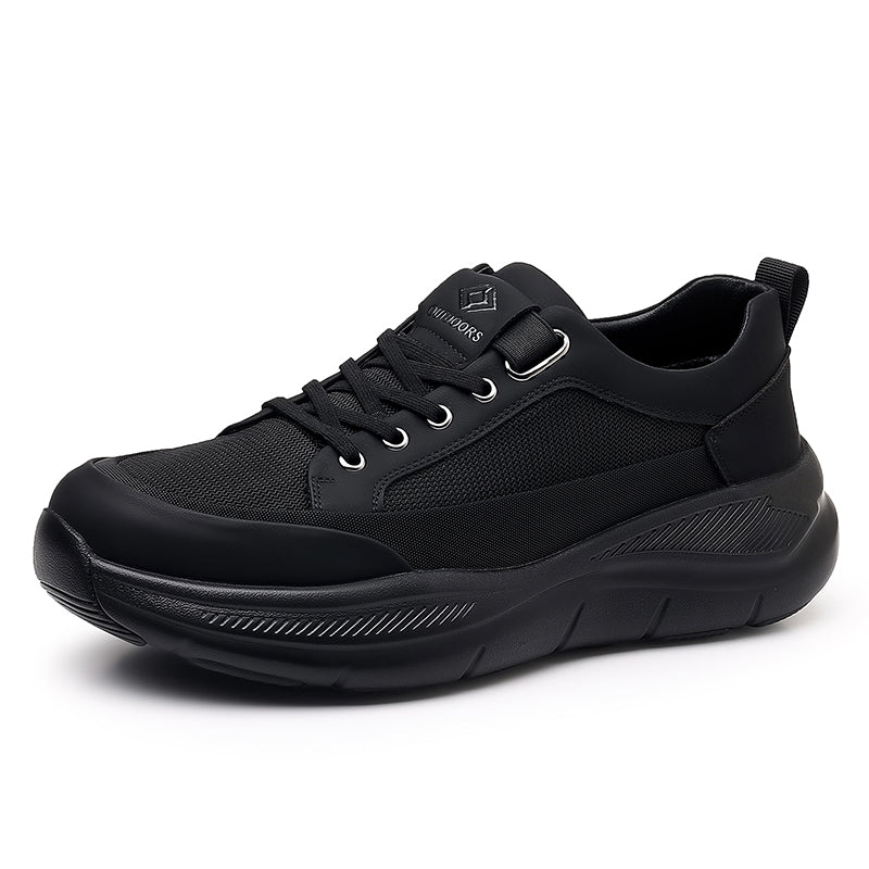 Black Slip-On City Hiking Sneakers 6331