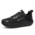 Black Wide-Toe Knit Sneakers A78