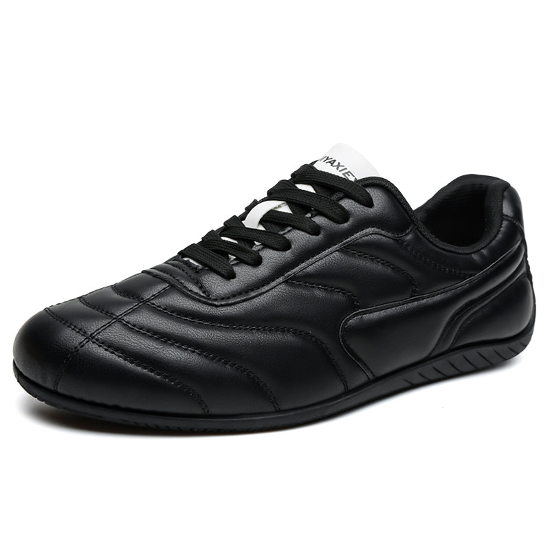 Black Low-Profile Racing Sneakers L33