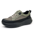 Green Slip-On City Hiking Sneakers 6331