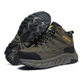 Green High-Top Outdoor Hiking Boots 852