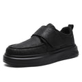 Black Retro Strap Platform Casual Shoes 168