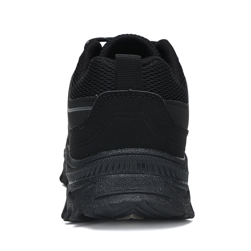 Black Wide-Toe Trail Mesh Sneakers 667