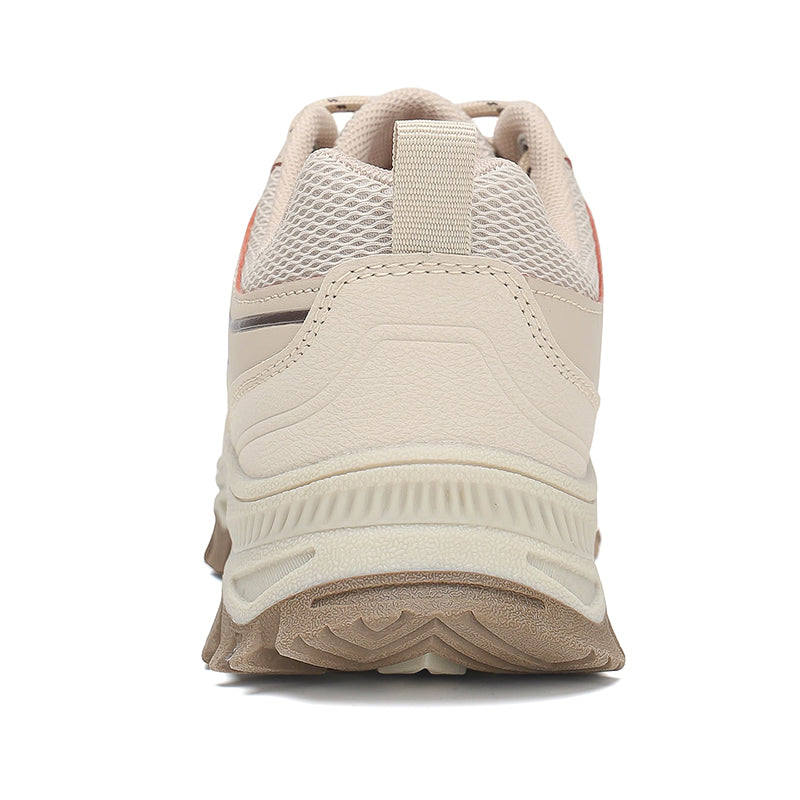Beige Wide-Toe Trail Mesh Sneakers 667 (Copy)