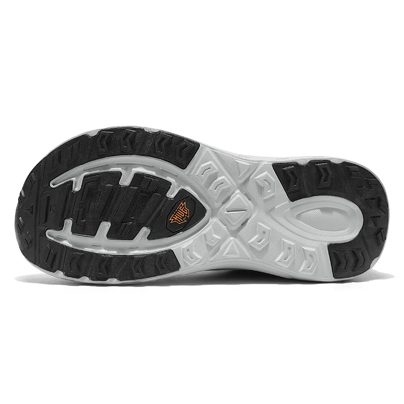Grey  Wide-Toe Running Sneakers A61