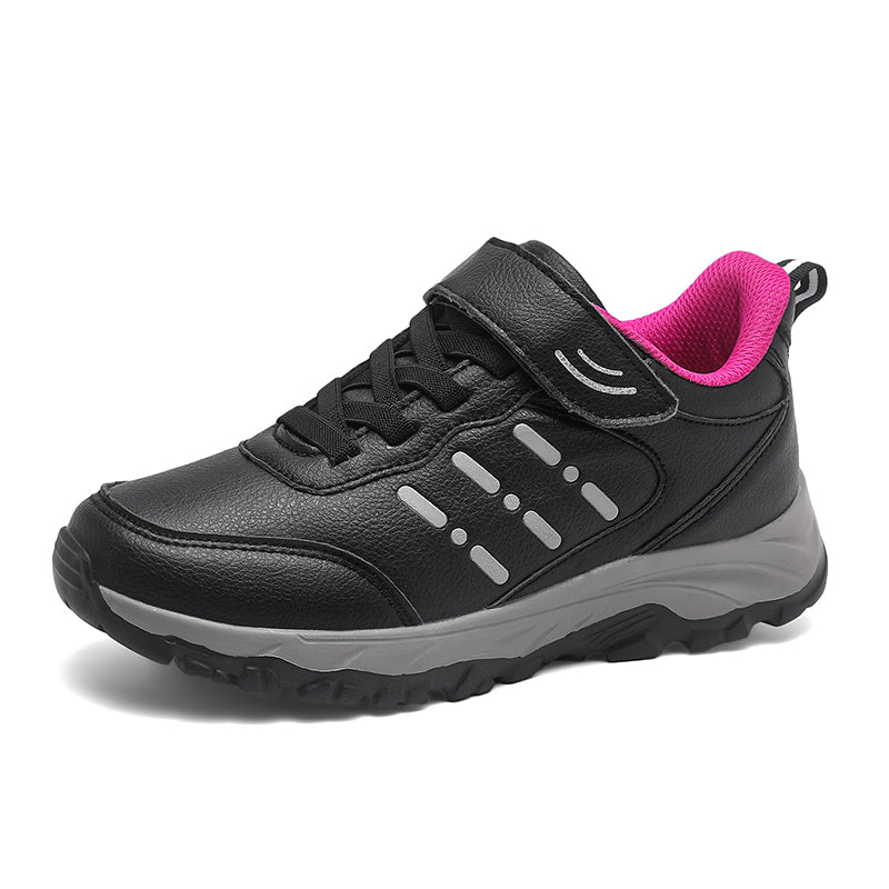 All-Season Smooth-Upper Walking Shoes A6563