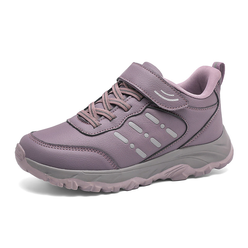 All-Season Smooth-Upper Walking Shoes A6563