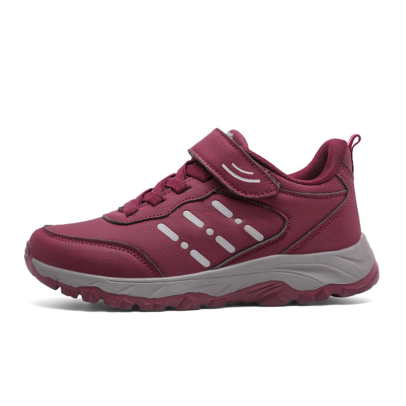 All-Season Smooth-Upper Walking Shoes A6563