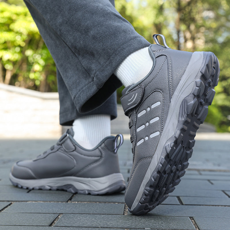 All-Season Smooth-Upper Walking Shoes A6563