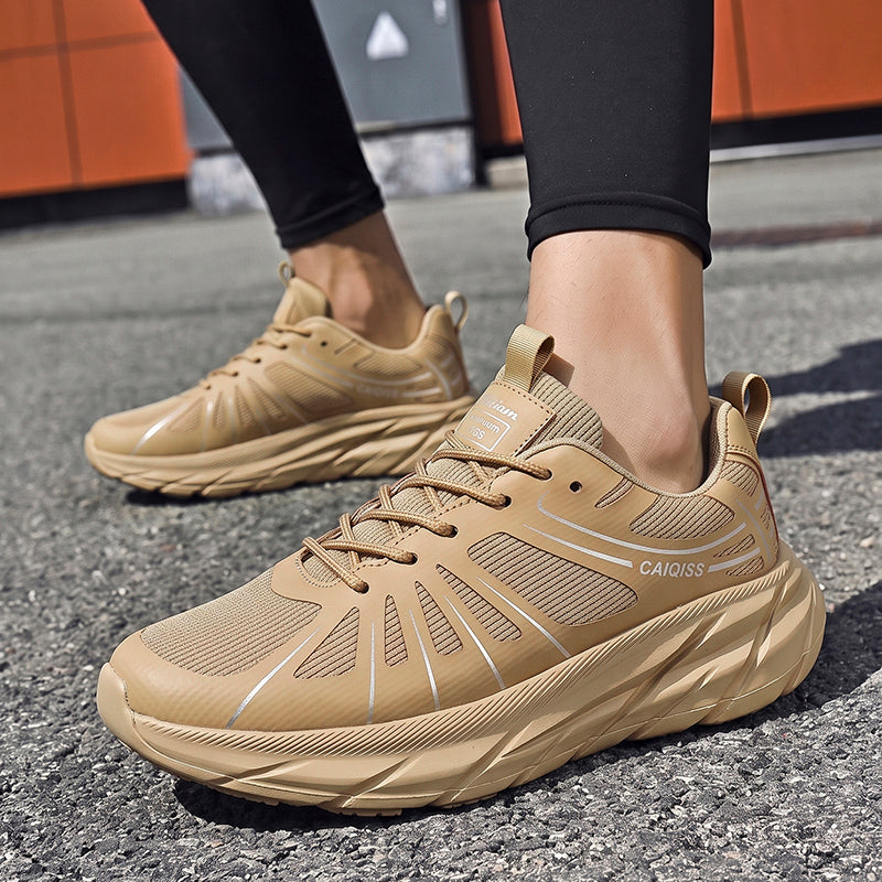 Black Dynamic Panel Athletic Sneakers Q5