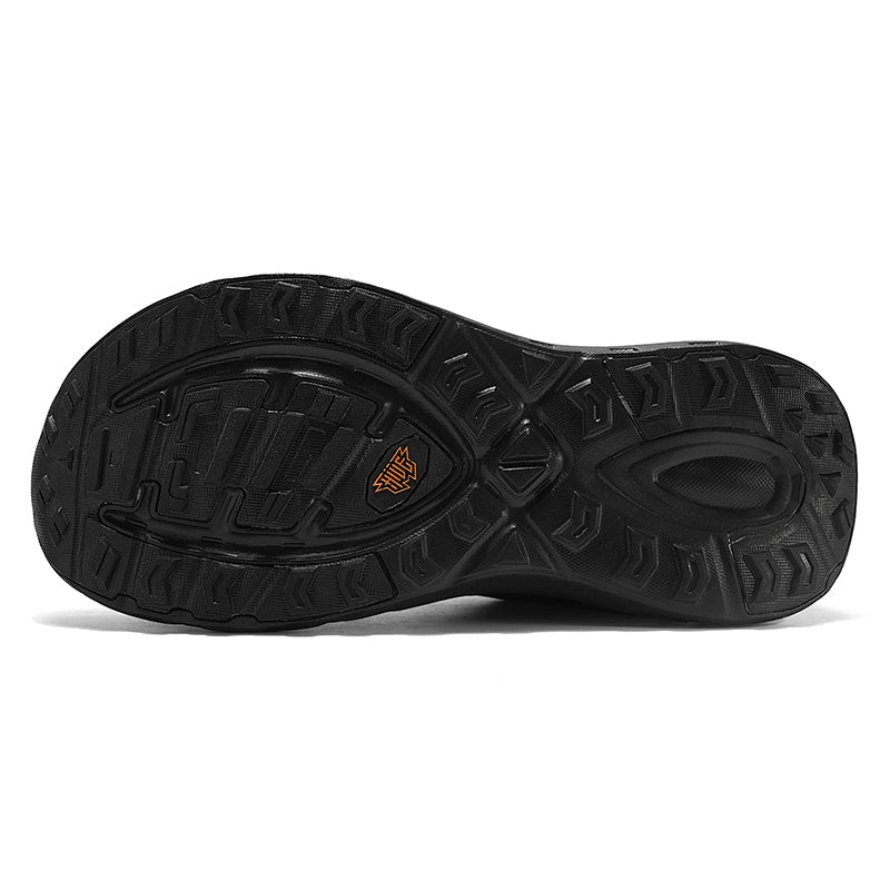 Black  Wide-Toe Running Sneakers A61