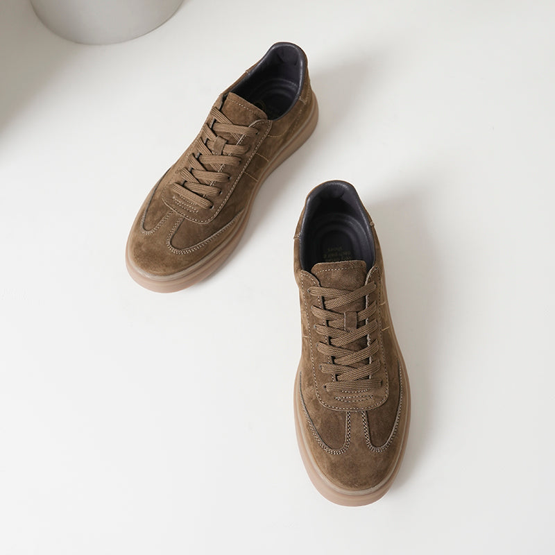 Vintage Suede-Finish Skate Sneakers 1008