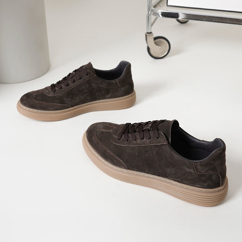 Vintage Suede-Finish Skate Sneakers 1008