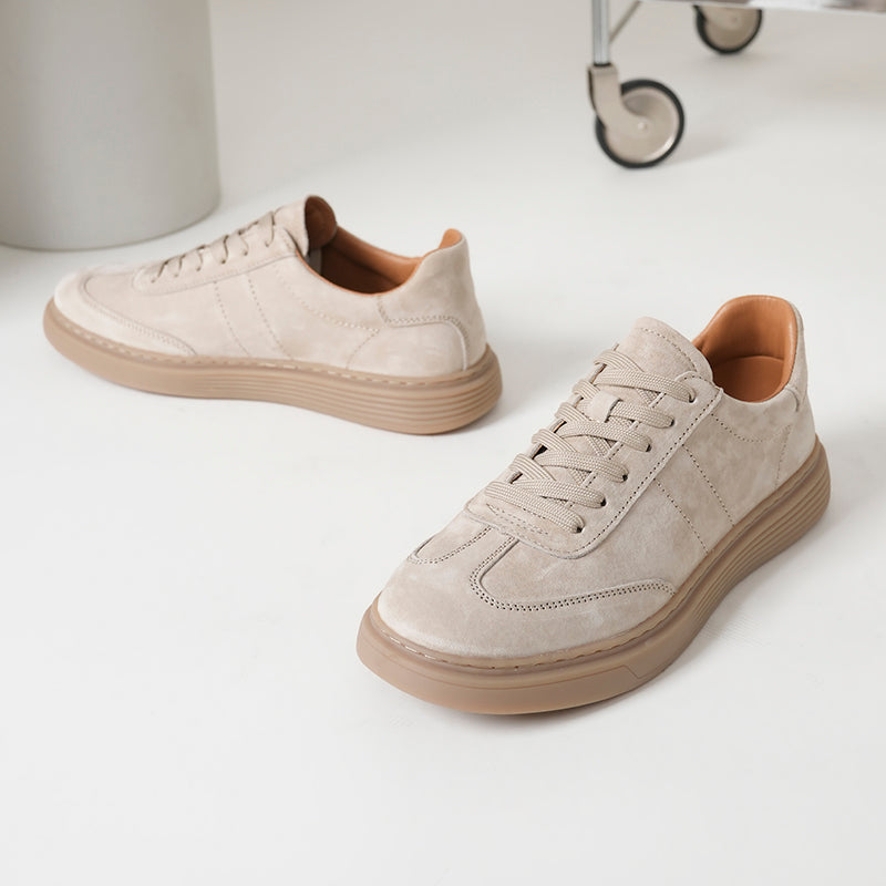 Vintage Suede-Finish Skate Sneakers 1008