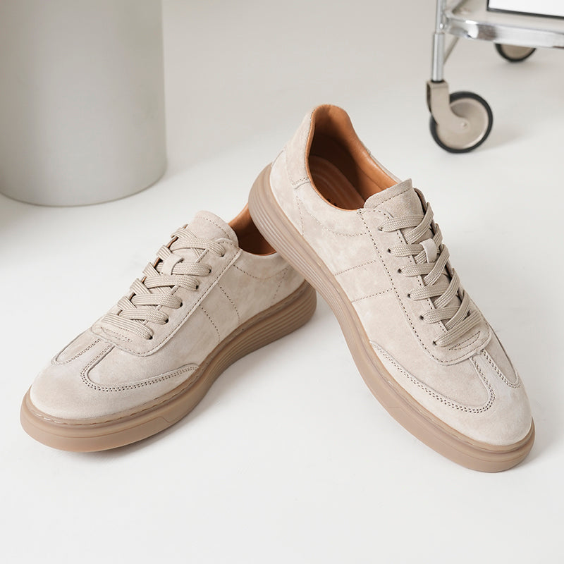 Vintage Suede-Finish Skate Sneakers 1008