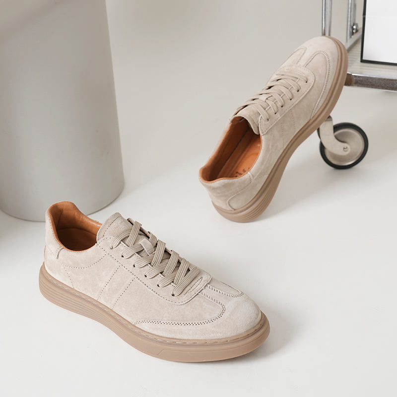 Vintage Suede-Finish Skate Sneakers 1008