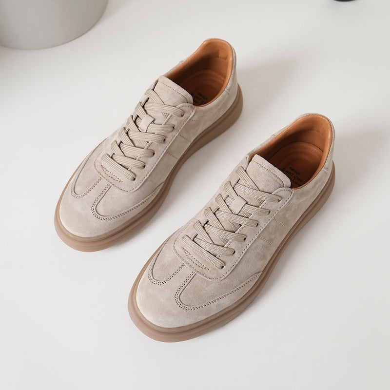 Vintage Suede-Finish Skate Sneakers 1008