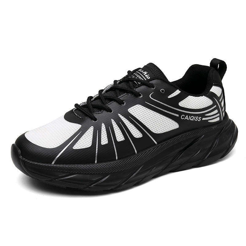 Black Dynamic Panel Athletic Sneakers Q5