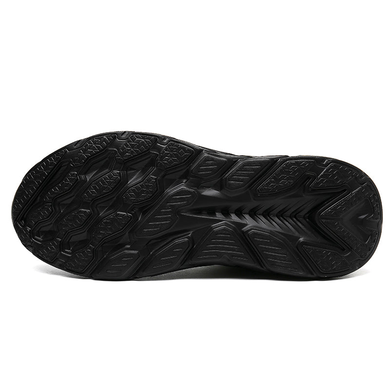 Black Dynamic Panel Athletic Sneakers Q5