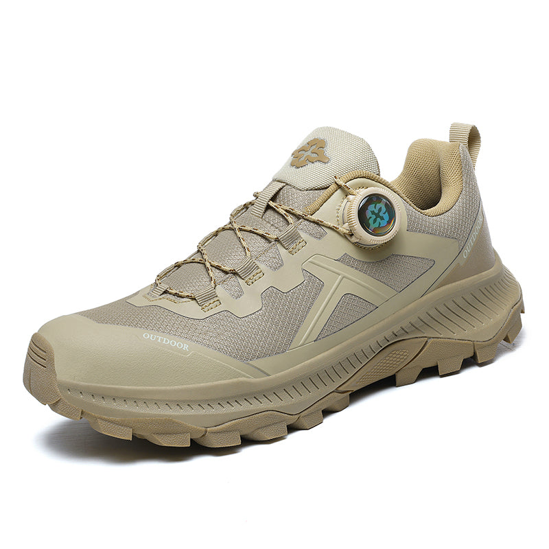 Beige Water-Resistant Hiking Shoes A627