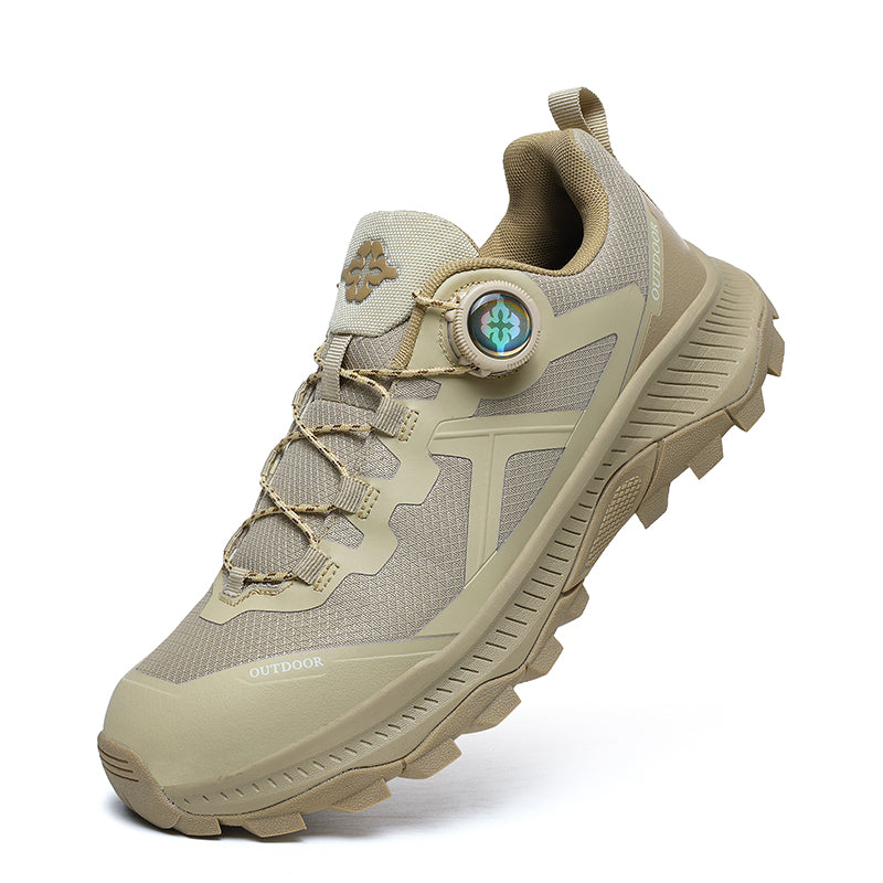 Beige Water-Resistant Hiking Shoes A627