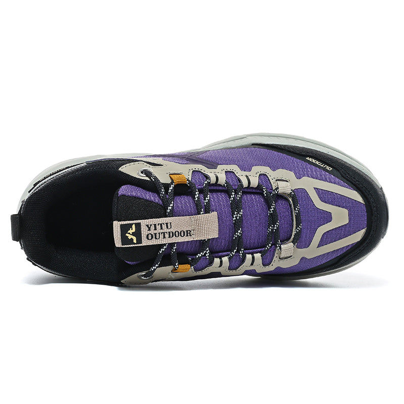 Purple Lightweight Outdoor Casual Sneakers A88