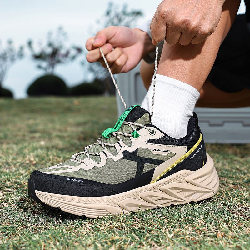 Green Lightweight Outdoor Casual Sneakers A88
