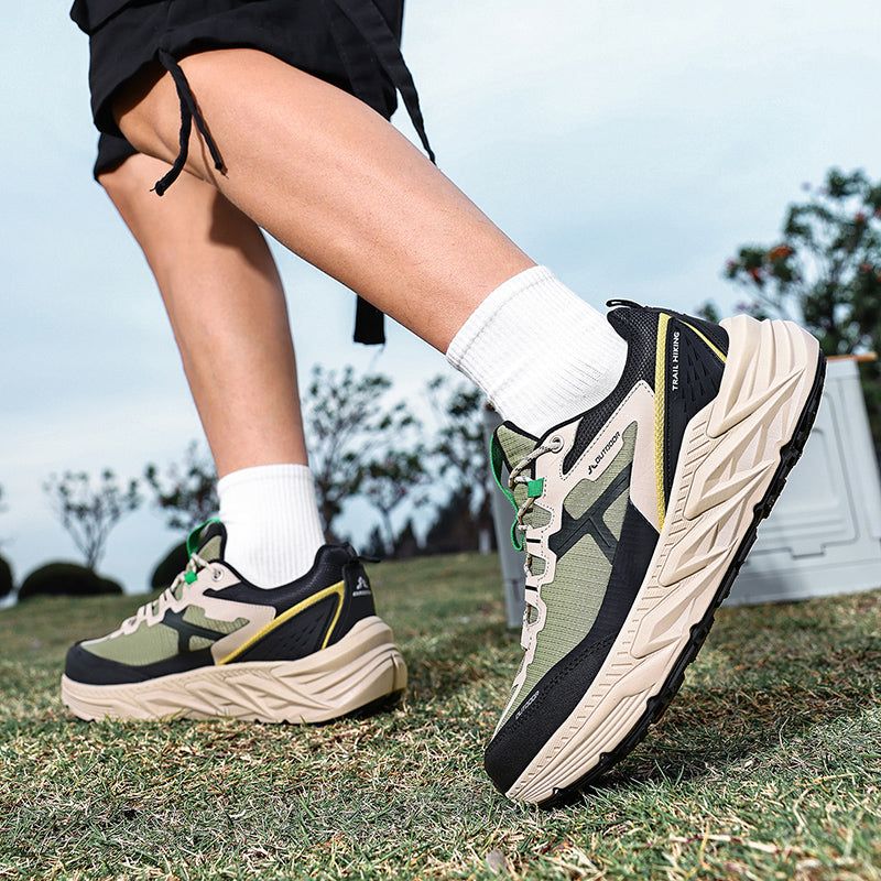 Green Lightweight Outdoor Casual Sneakers A88