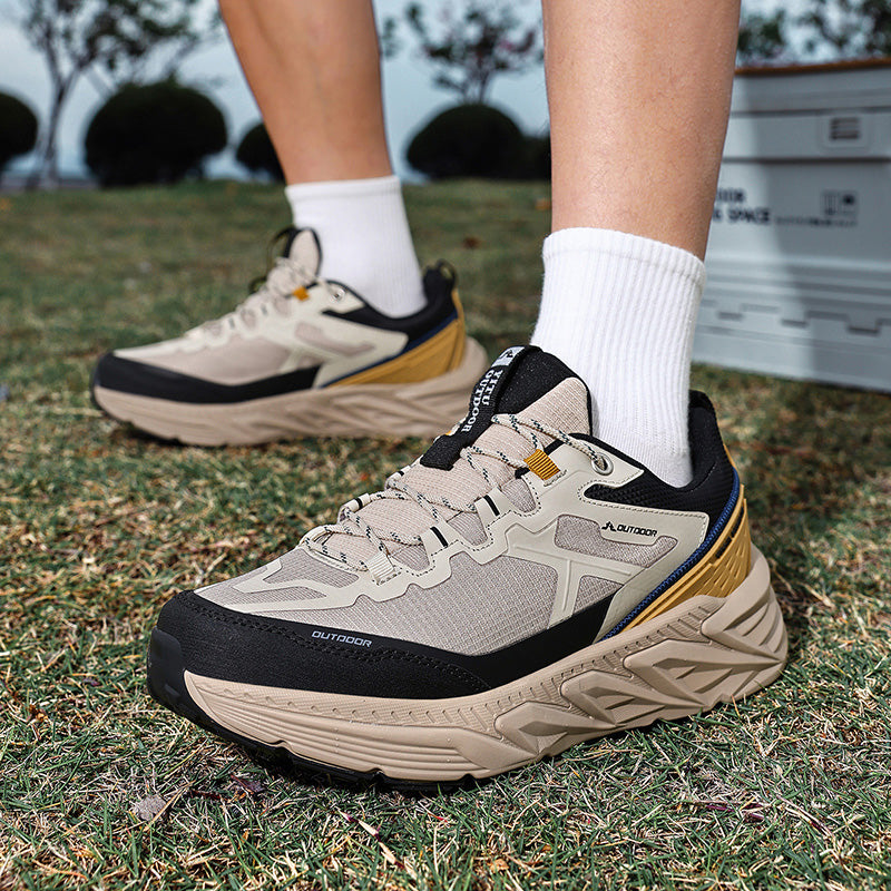 Brown Lightweight Outdoor Casual Sneakers A88