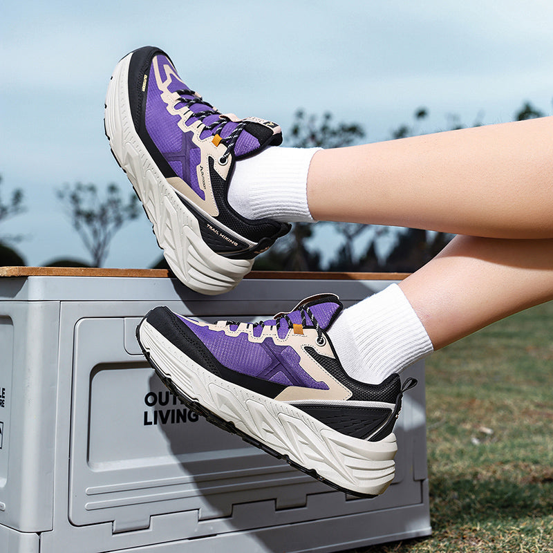 Purple Lightweight Outdoor Casual Sneakers A88