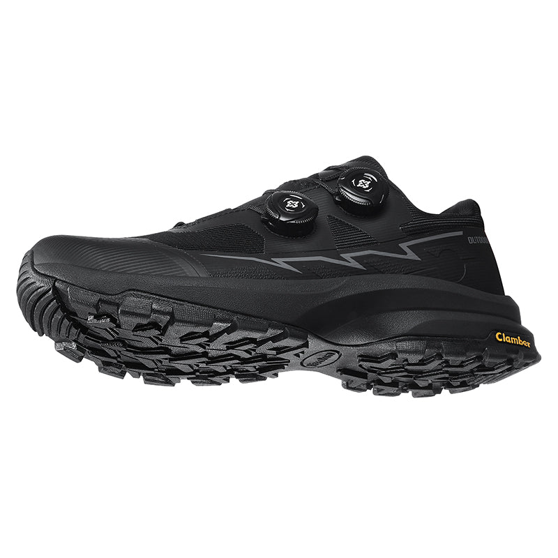 Black City Outdoor Walking Sneakers A636
