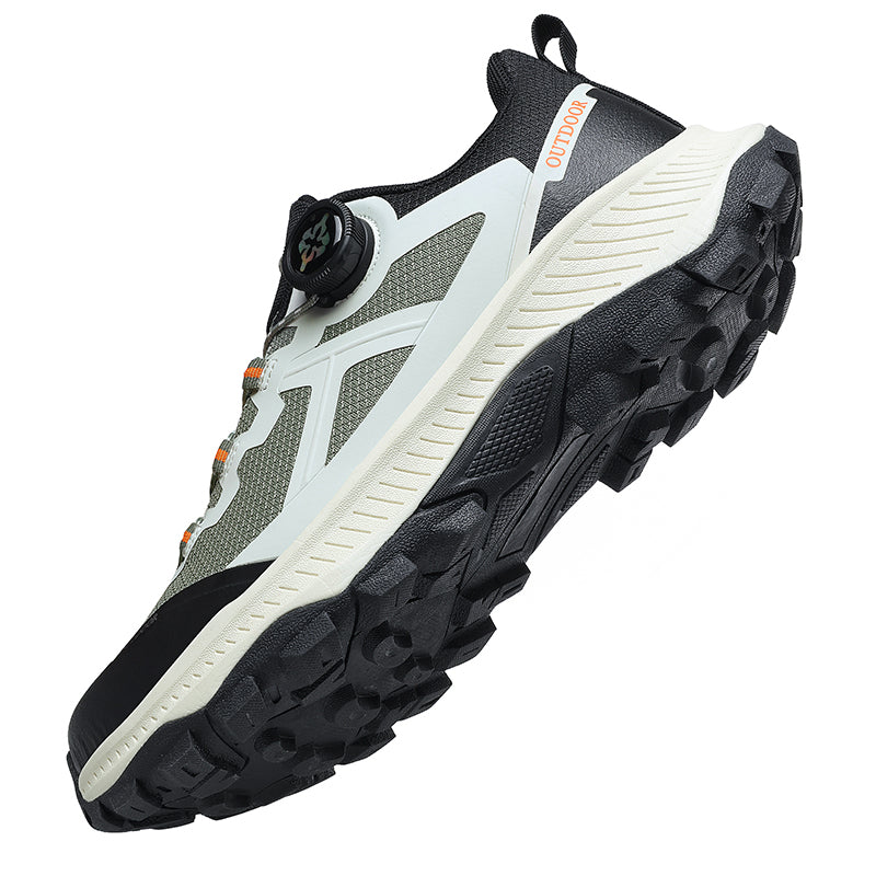 Green Water-Resistant Hiking Shoes A627