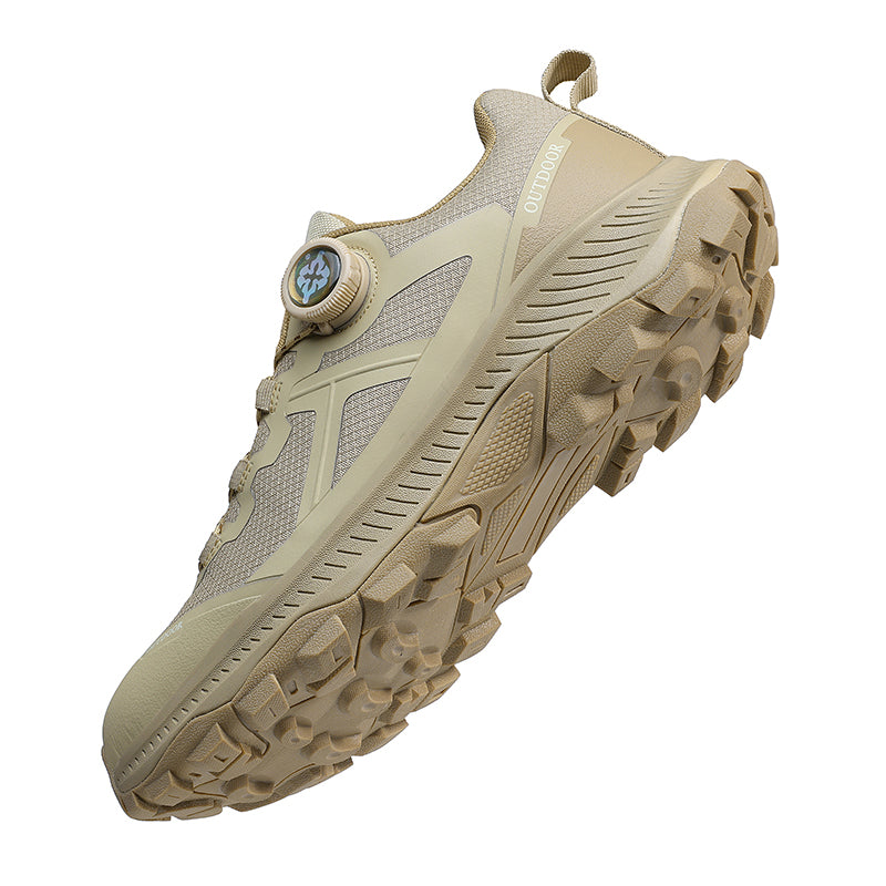 Beige Water-Resistant Hiking Shoes A627